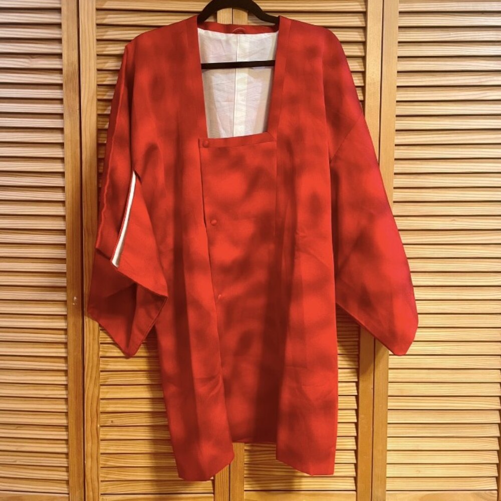 Silk Michiyuki Japanese Vintage Kimono Jacket